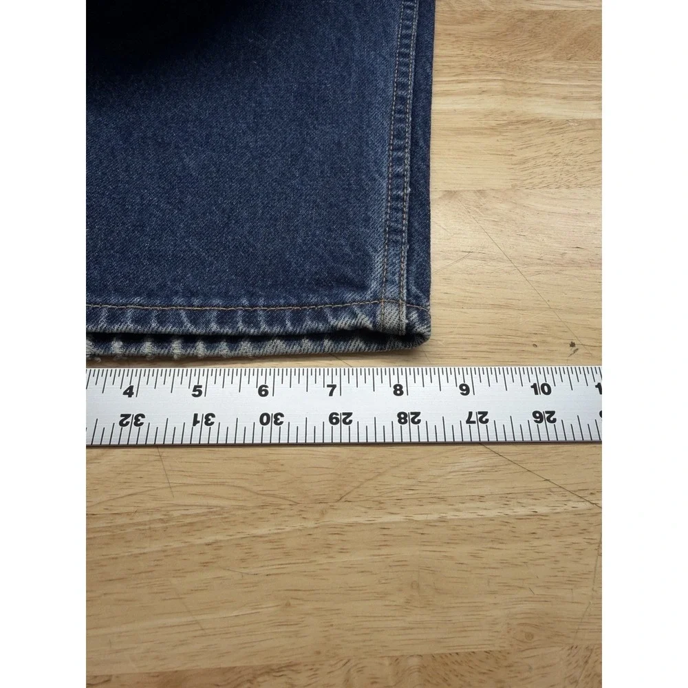 Levi's 550 Jeans Vintage Y2K Relaxed Fit Straight Leg Men's Denim 42X32 Made USA